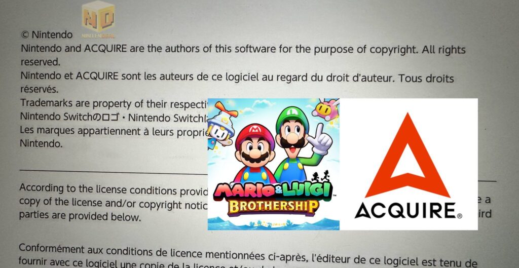 [Nintendeal] CONFIRMED: Mario & Luigi Brothership was co-developed by Acquire (Octopath Traveler, Tenchu, Way of the Samurai)