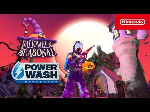 PowerWash Simulator – Halloween House Seasonal Trailer – Nintendo Switch
