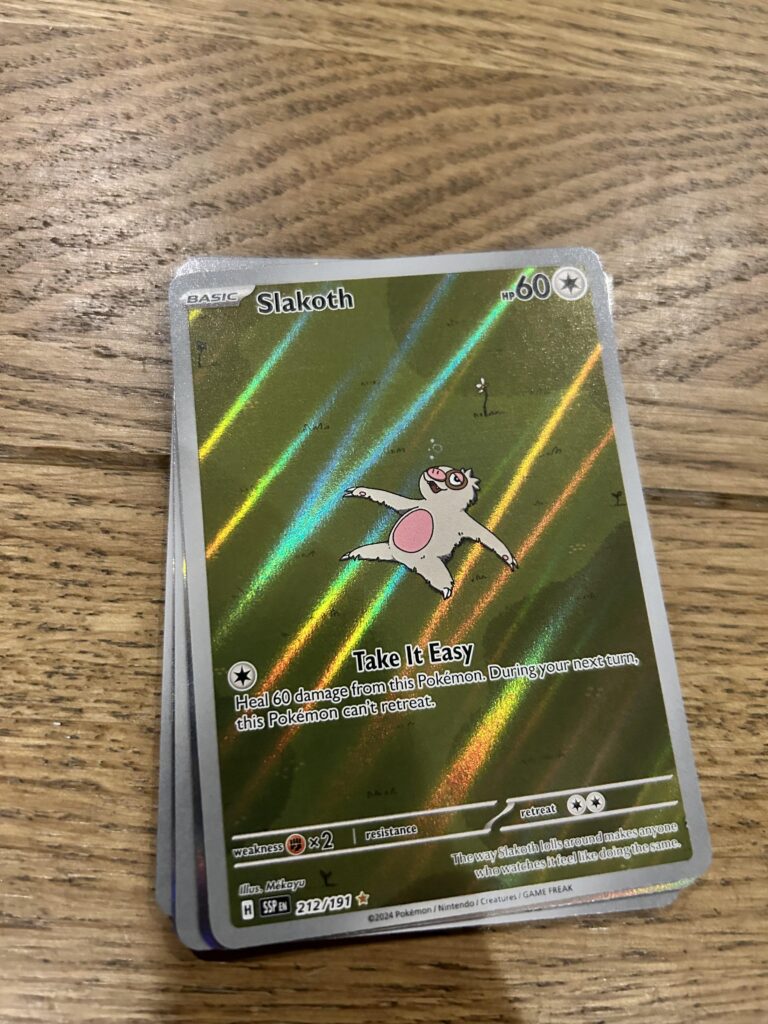 Why chase cards when you can just take it easy maaan