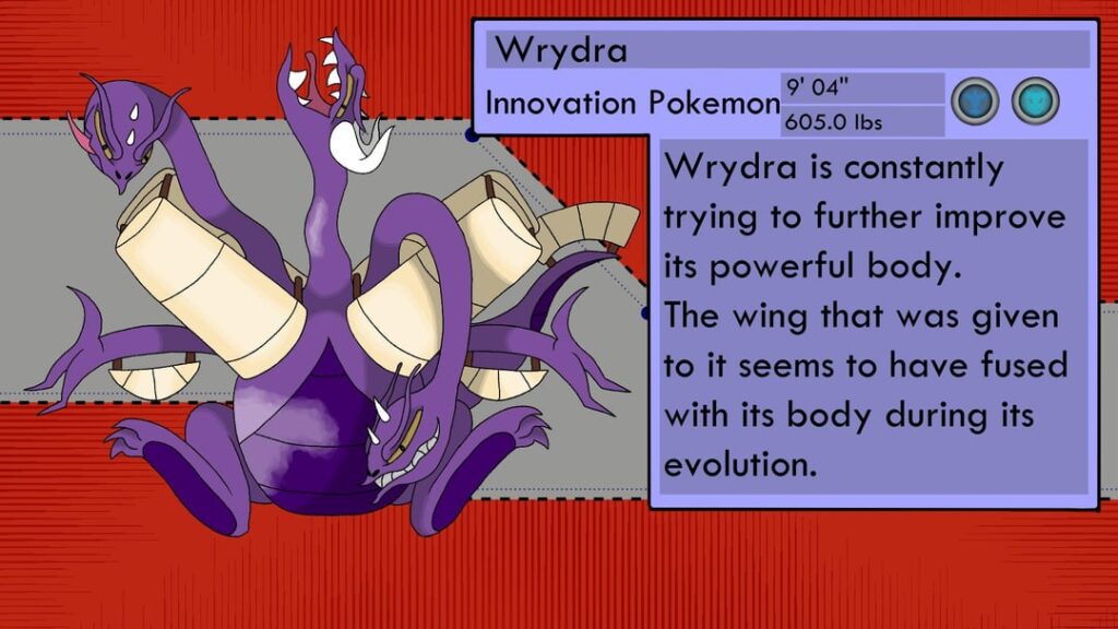 A New Pokemon Has Appeared! Introducing Wrydra