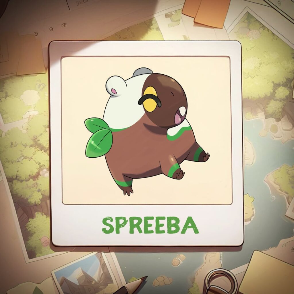 Spreeba, Grass-Type Starter