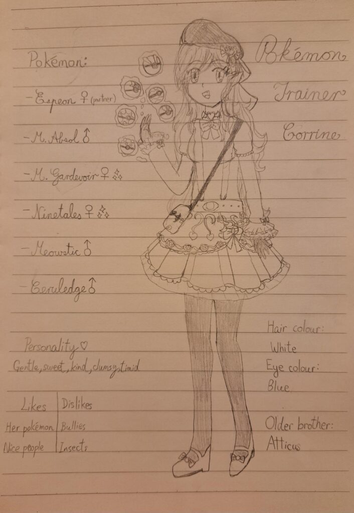 [OC] Took me around an hour and a half, but I finally finished my trainer oc concept art