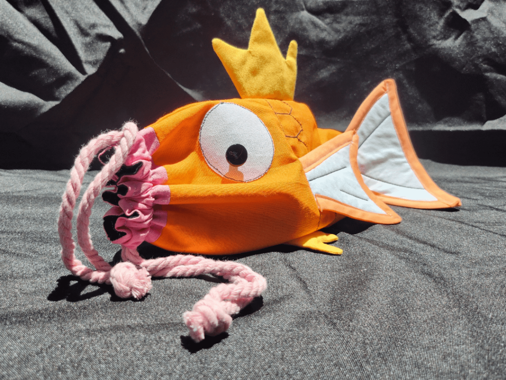 Just finished making Magikarp bag for my sister.