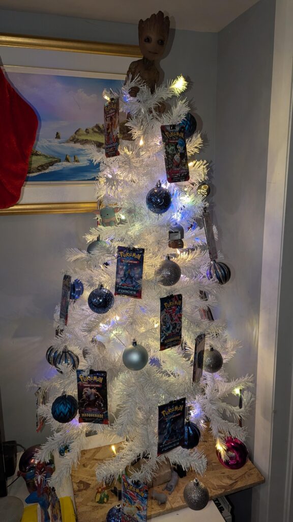 Childhood's dream Christmas tree now that I have adult money 😅😊