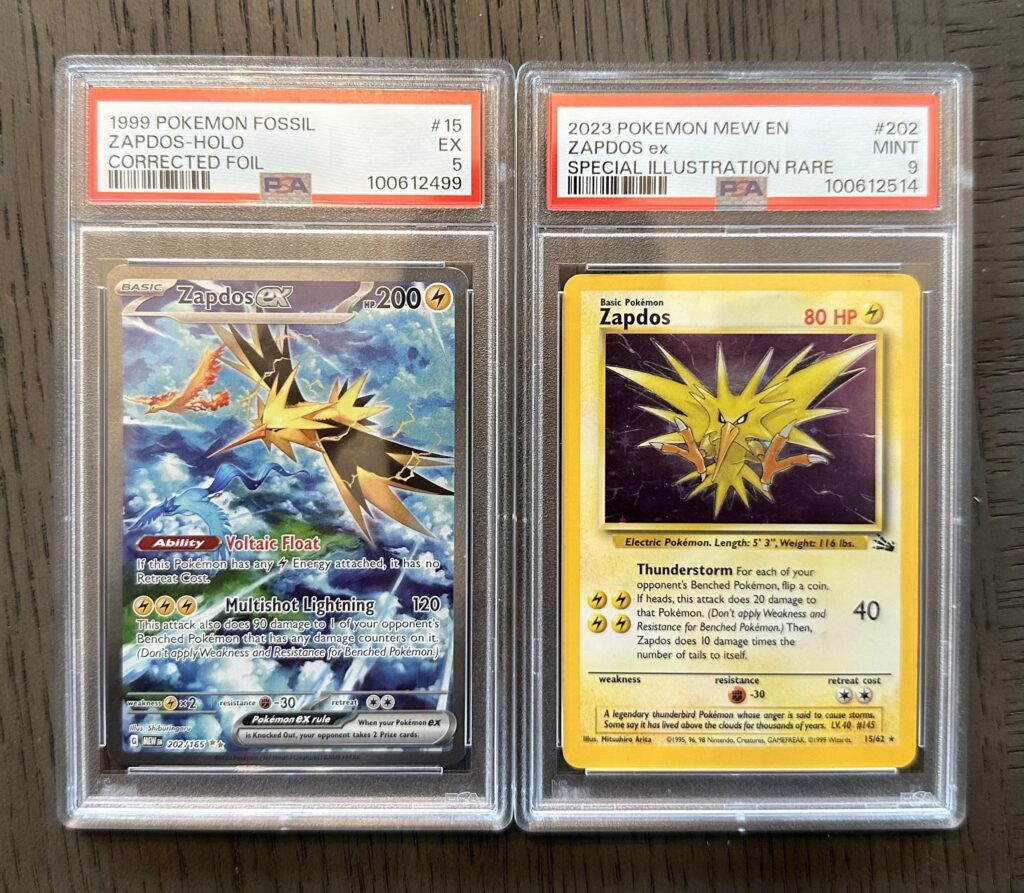 Got the Zapdos PSA Swap Back!