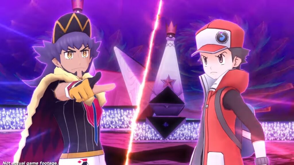 Pokemon Masters EX The Unbeatable Champion Leon Defeats The Living Legend Red (Arceus Arc Chapter 2)