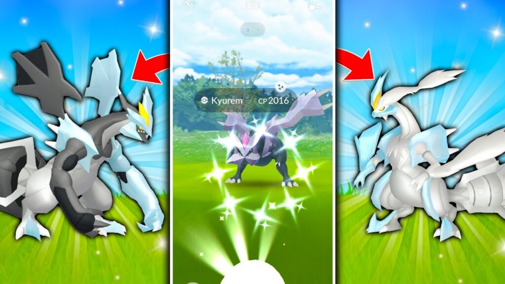 BLACK & WHITE KYUREM SIGNATURE MOVES IN POKEMON GO! New Adventure Effects Coming / Unova Tour