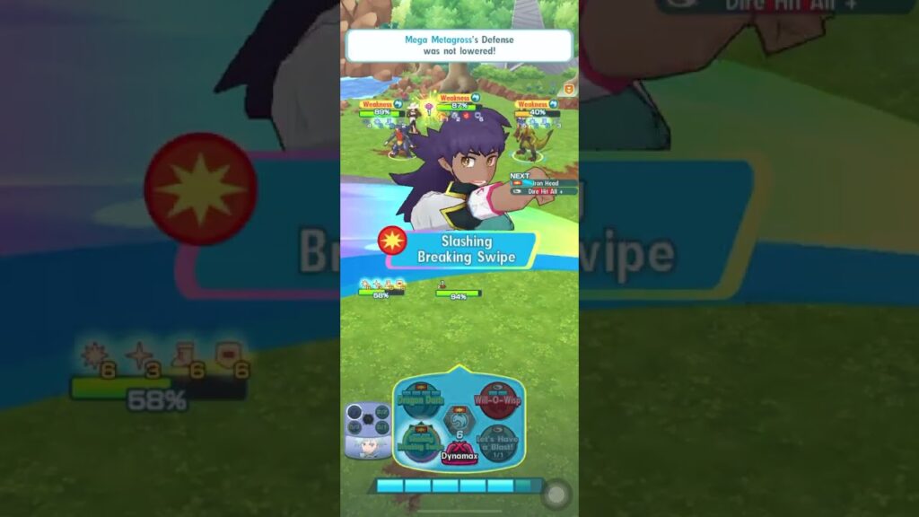 Arc Steven and BT Leon duo vs Morgan UB - Pokemon Masters EX