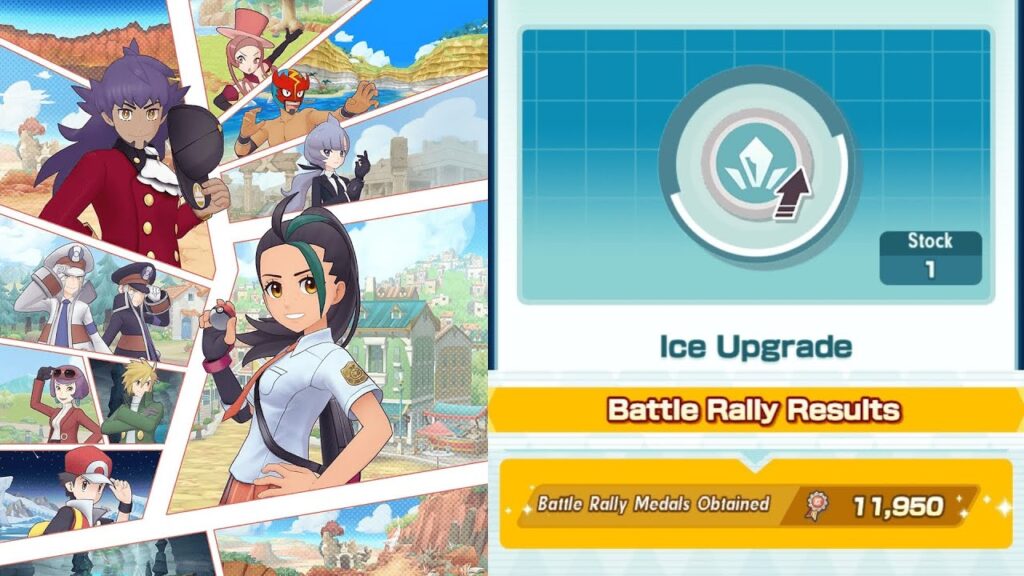 Pokemon Masters EX - Battle Rally Ice Upgrade - 11950 pts