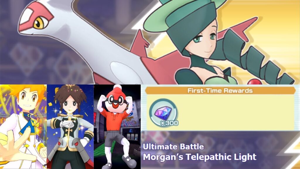 Ultimate Battle: Morgan's Telepathic Light ft. Mr. Ball Guy [Pokemon Masters EX]