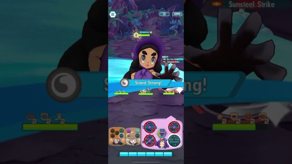 Pokemon Masters EX - Solgaleo’s challenge - Ultra Hard difficulty