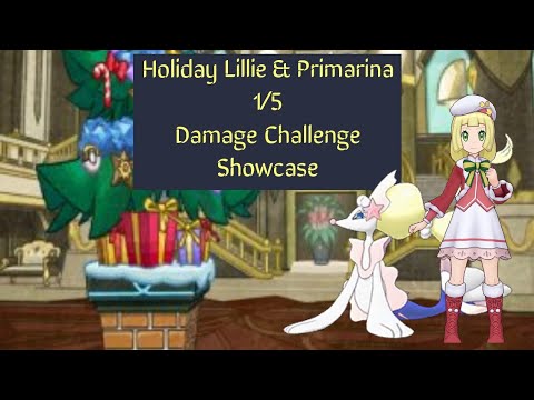 Holiday Lillie And Primarina 1/5 Showcase. Pokemon Masters EX.
