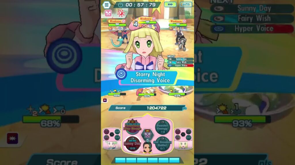Pokemon Masters EX Damage Challenge Holiday Lillie better than I thought! 3.4M w SS Nemona