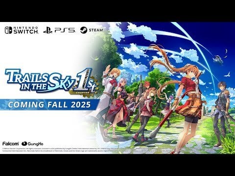 Trails in the Sky 1st Chapter - Announcement Trailer