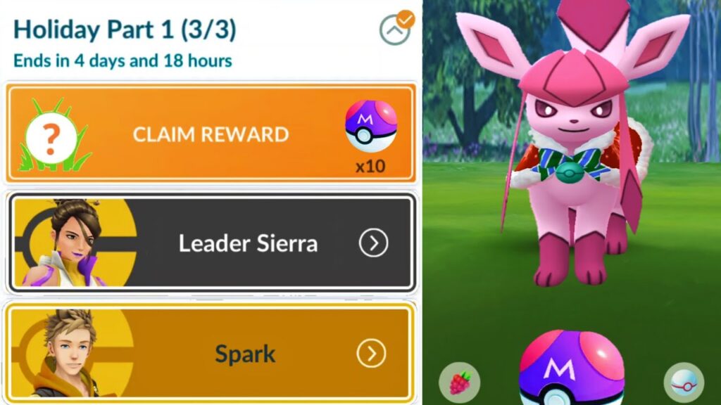 New "Holiday Part 1" research || PokemonGo