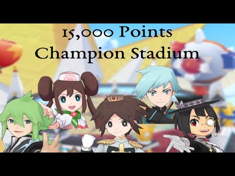 15k Champion Stadium! 3rd Week of Unova CS (December 2024) - Pokemon Masters EX