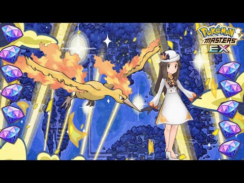 Completing the Kanto Trio! | Neo Champion Leaf and Moltres Summons! | Pokemon Masters EX