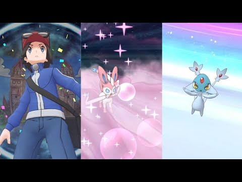 Variety Calem & Sylveon solo Azelf LA VH [Pokemon Masters EX]