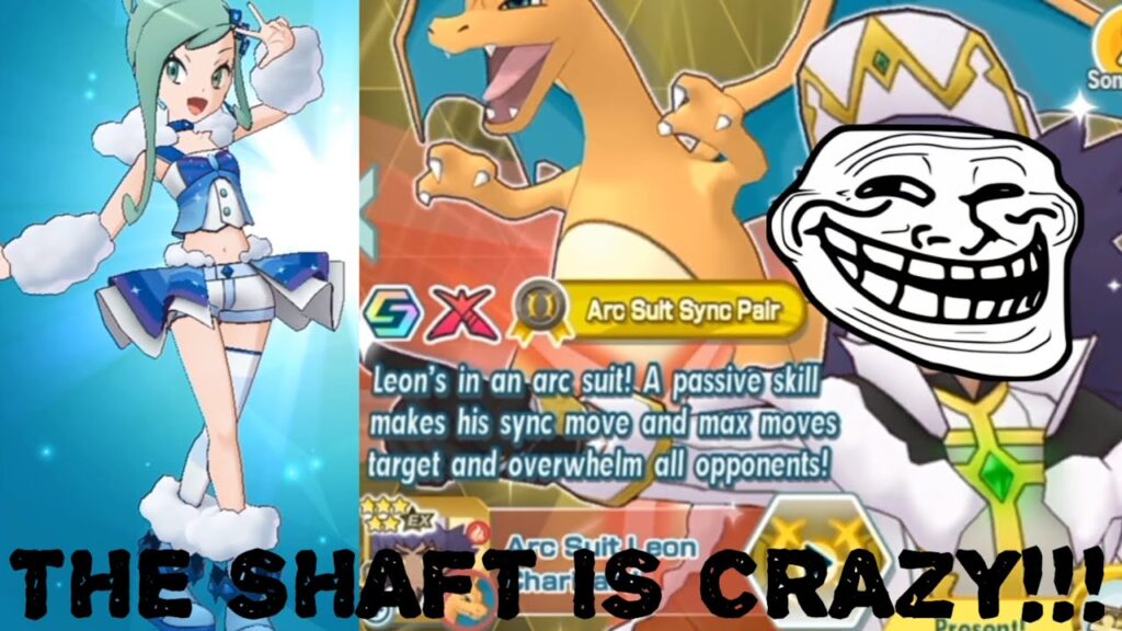 The shaft in Pokemon Masters Ex is crazy...