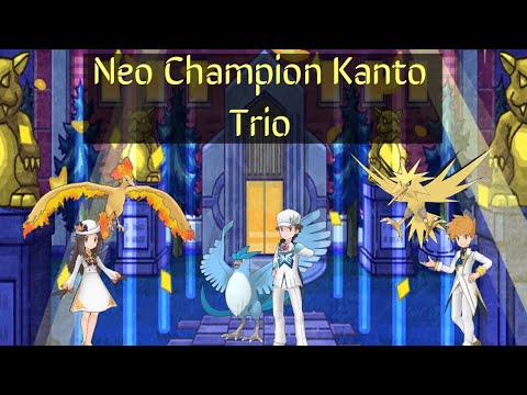 Neo Champion Kanto Trio. Champion Stadium Master Mode. Pokemon Masters EX.