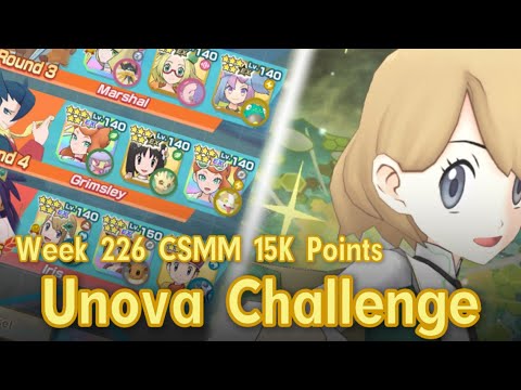 Week 226 CSMM Unova Challenge - Pokemon Masters EX
