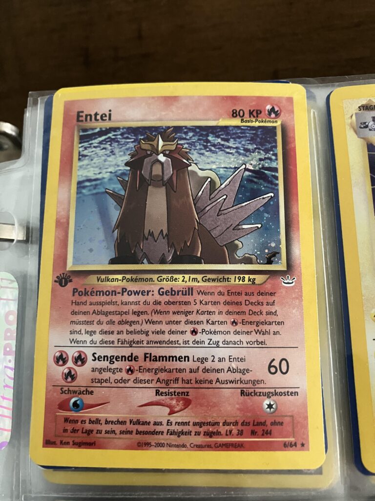 1st edition German Entei