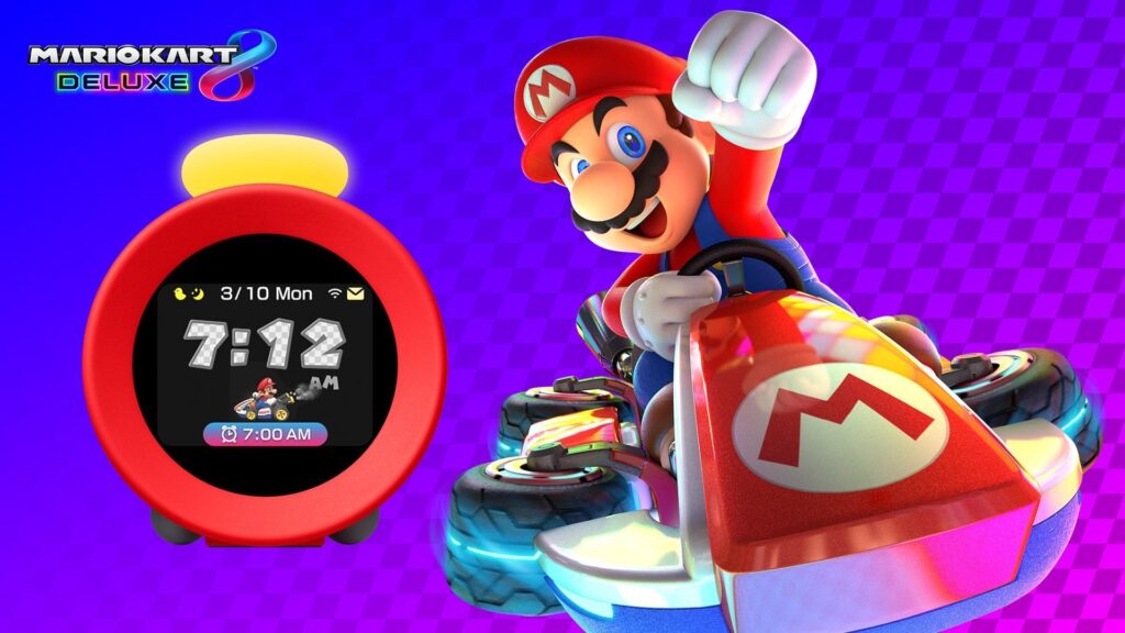 Mario Kart 8 Deluxe is now on Nintendo Alarmo!