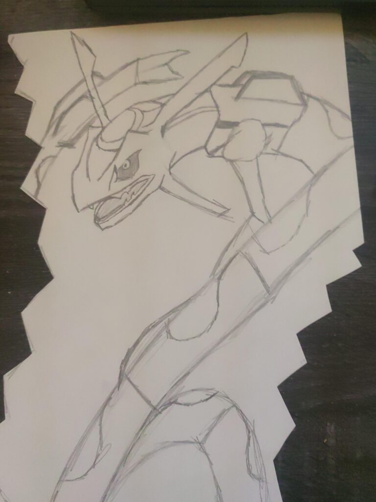 I drew my favorite pokemon Ray Ray