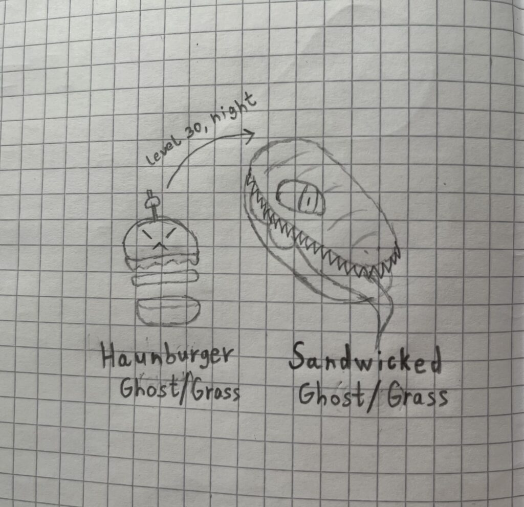 My fakemon I drew while bored in math class