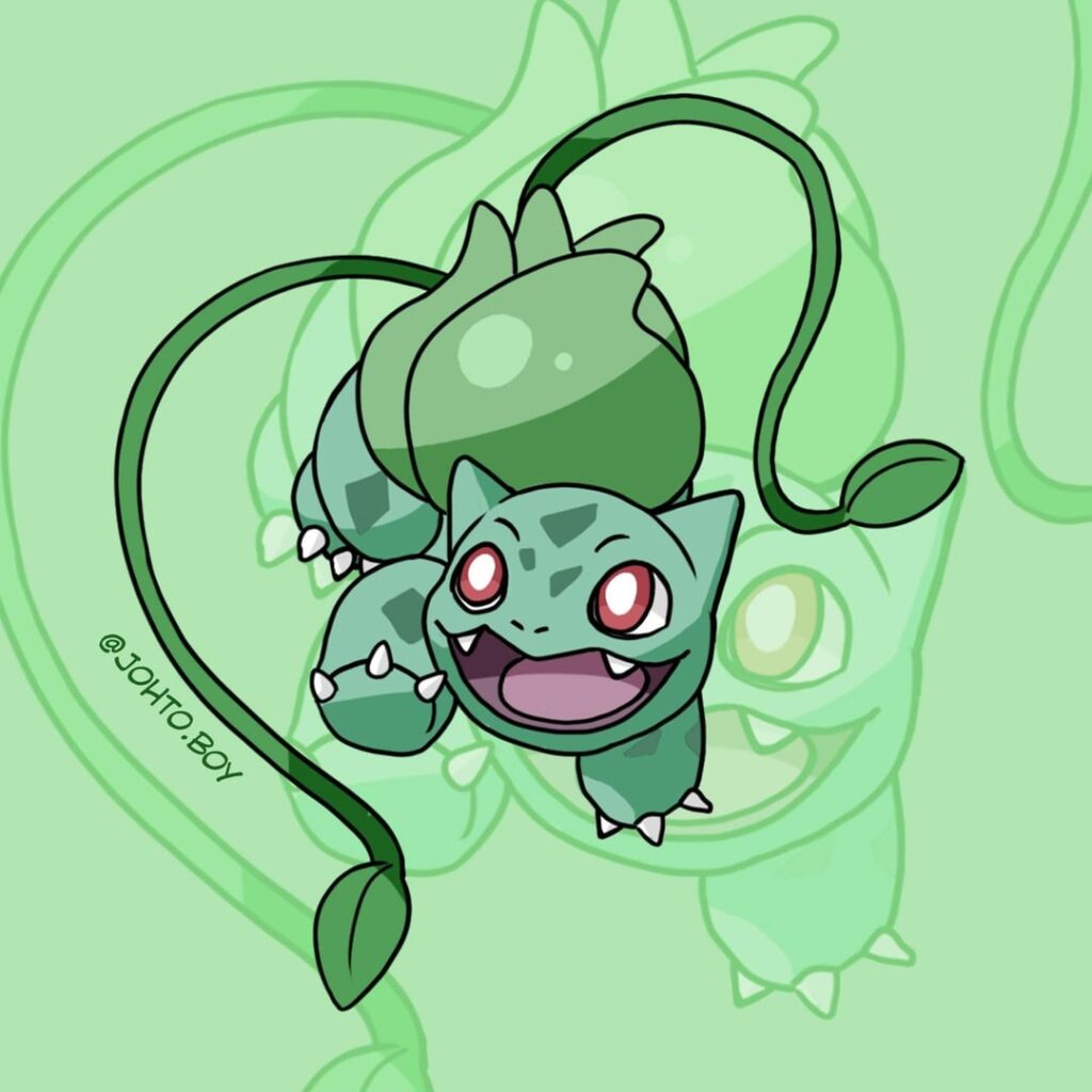 Kanto starters I’ll make into stickers and keychains