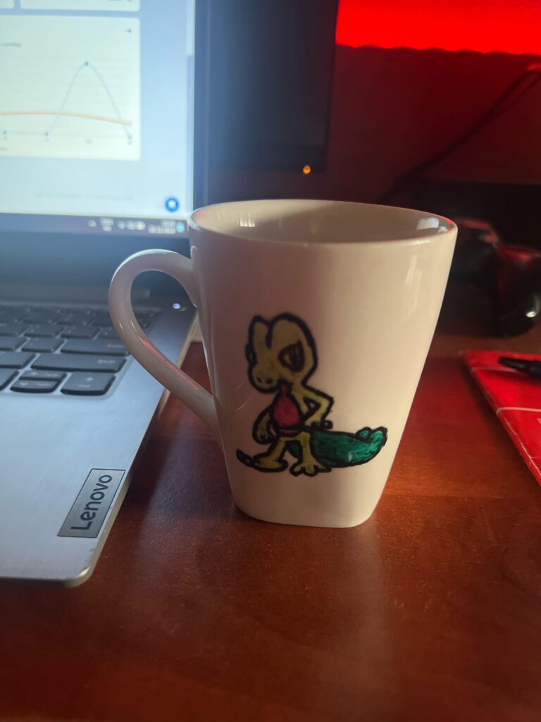 My Treecko mug!!