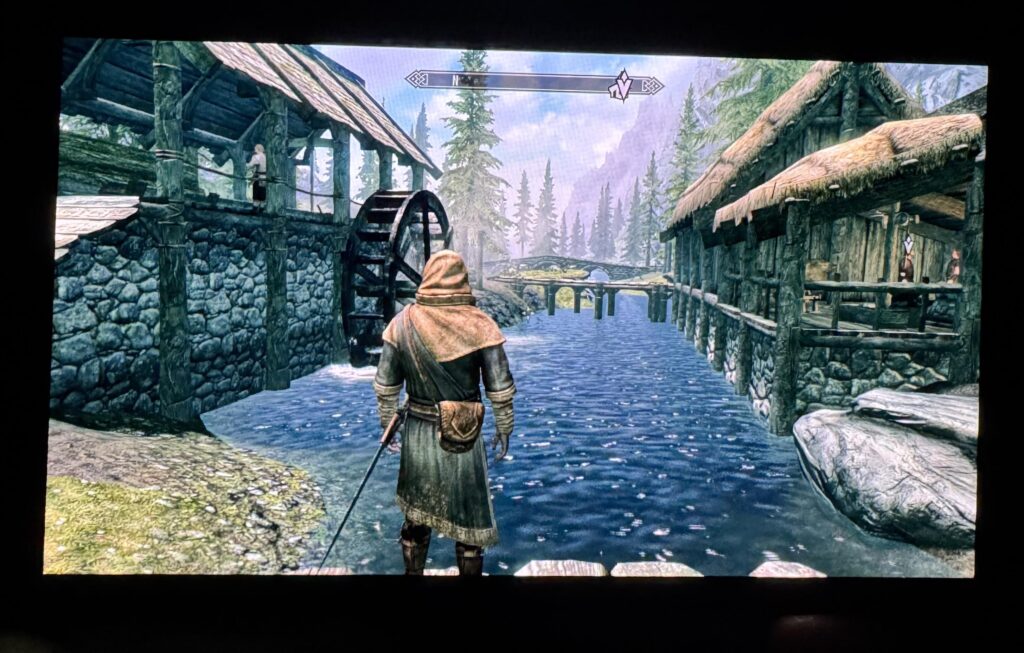 Skyrim on my Switch OLED