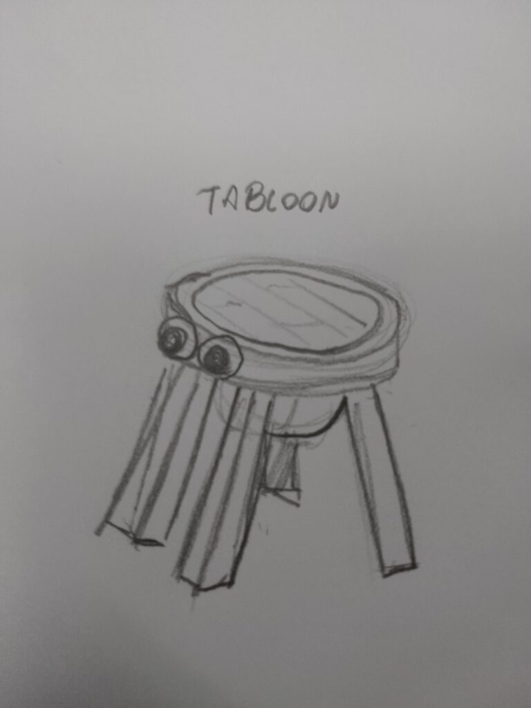 I once made a Fakemon based on a table earlier this year, they looked something like this