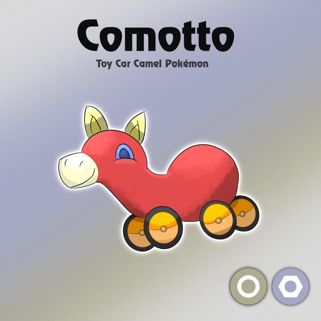 Cammoto, Toy Car Camel Pokémon