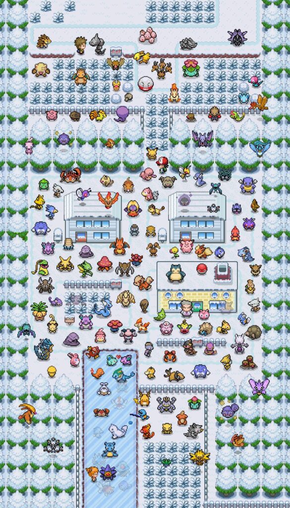 [oc] - Find the missing Gen 1 Pokemon! Happy holidays :)