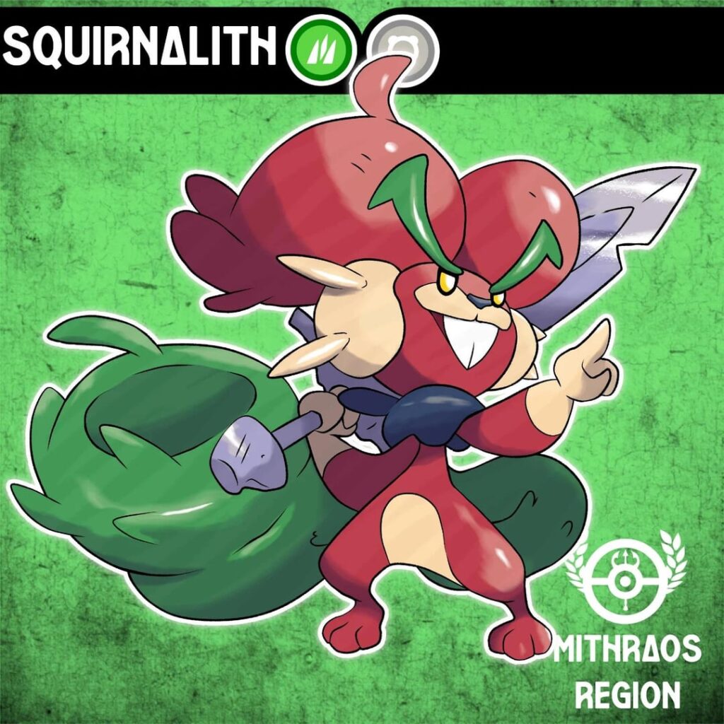 Evolutions of the Mithraos Regional Squirrel - Squirnalith