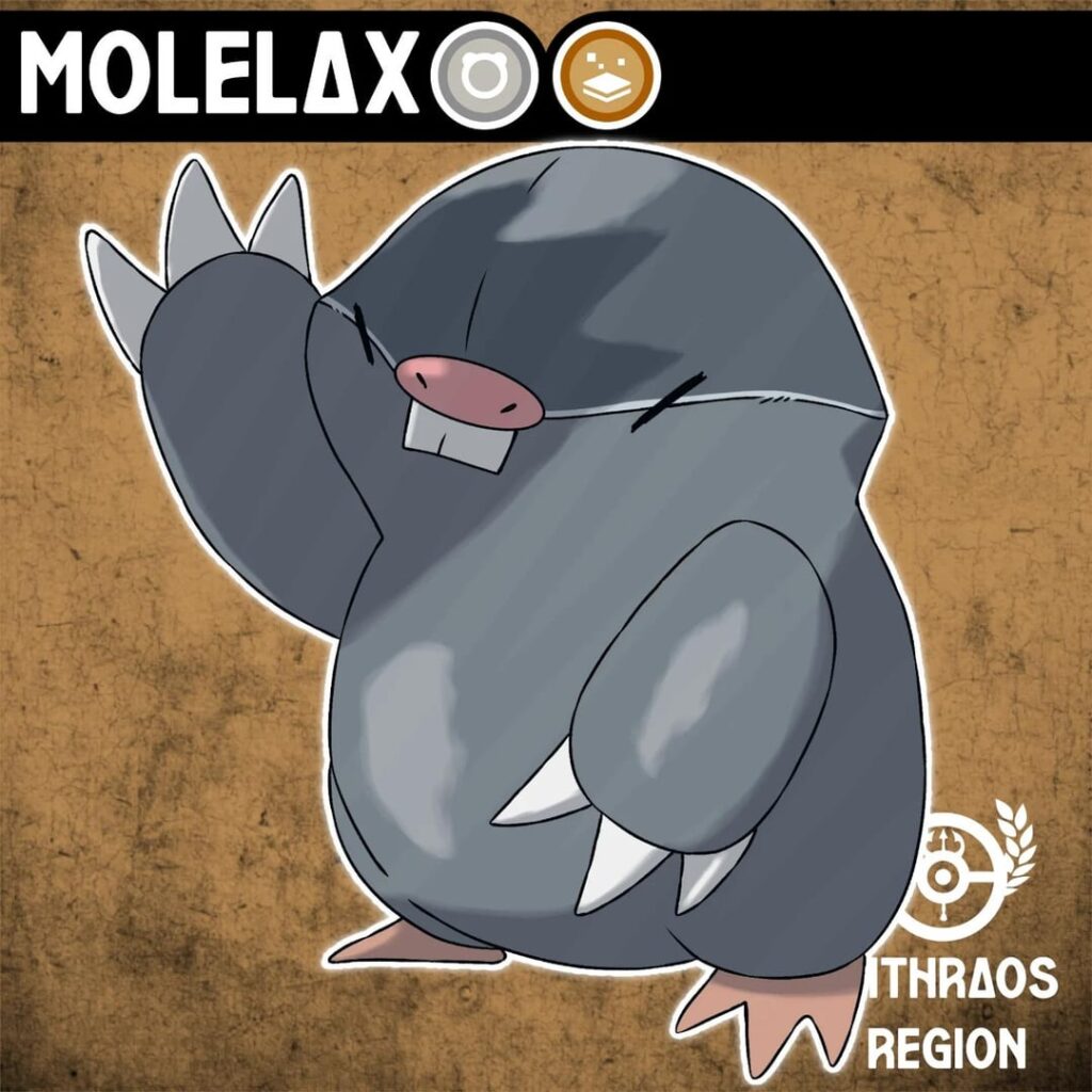 second regional rodent of Mithraos! Dex and status base on my Instagram @Dhio_art