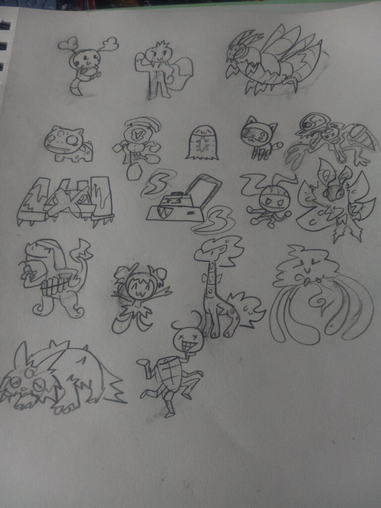 Guess that fakemon! Both from fangames and YouTube series!
