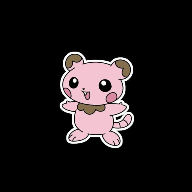 As requested, Normal type Pichu to complete the line. Based on hairless baby pinky mice