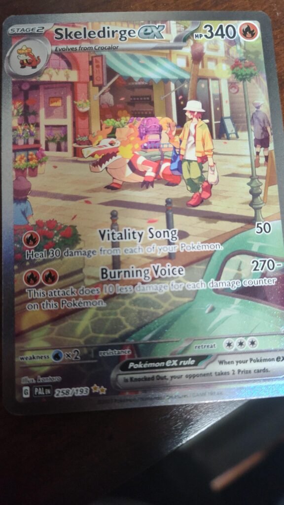 How good would you say this is?, this is from the Paldea Evolved set.