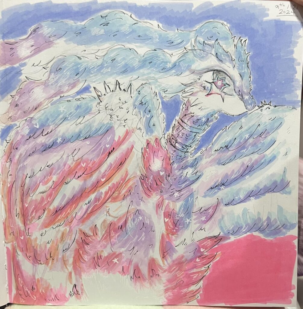 lil reshiram i made:3