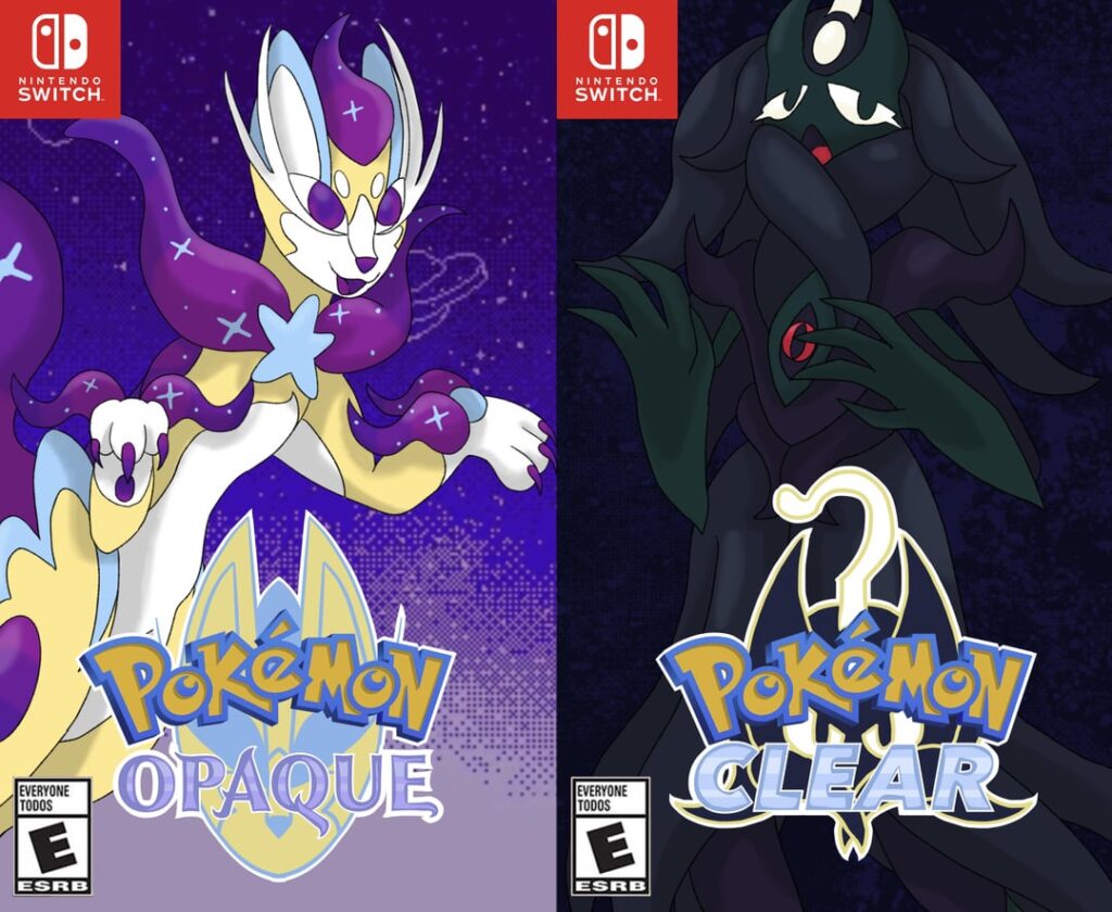 Omori based region cover arts and legendaries :3 (By yours truly)