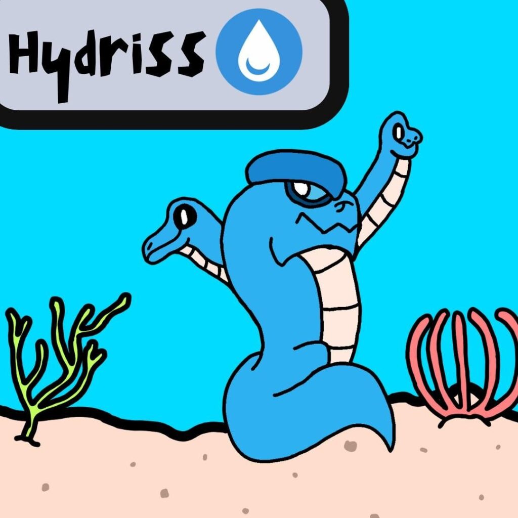 Hydriss The Three Headed Dragon Pokémon