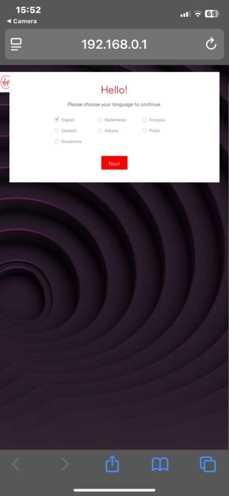 Why do I get this screen sometimes