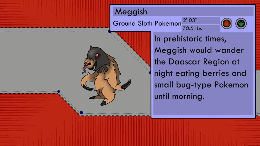 A New Pokemon Has Been Revived! Introducing Meggish, One Of The Daascar Region's Fossil Pokemon!