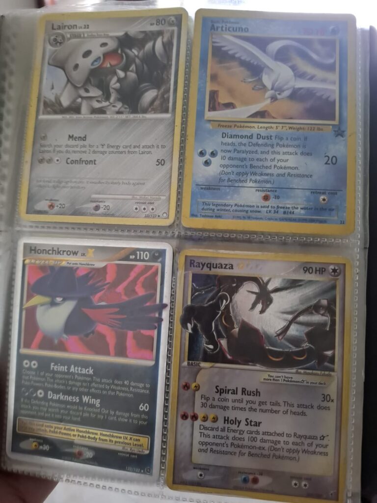 My mom found my card!