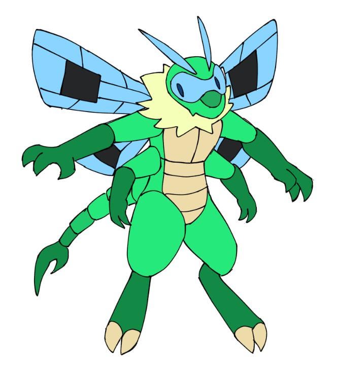 Bug/Dragon Fakemon! Any name ideas or suggestions?