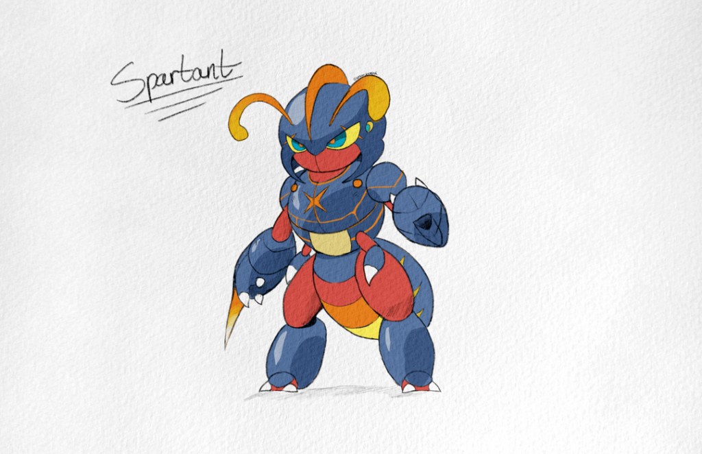Spartant - The Warrior Fakemon