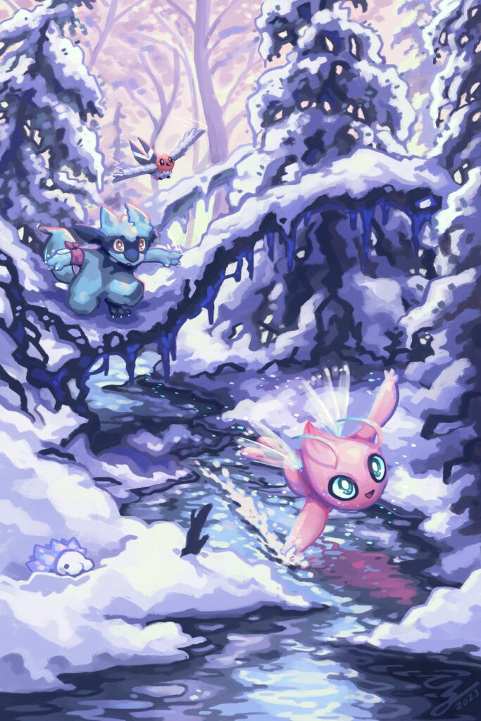 (PMD) A Team of Explorers Chasing after Celebi ✨ [OC]