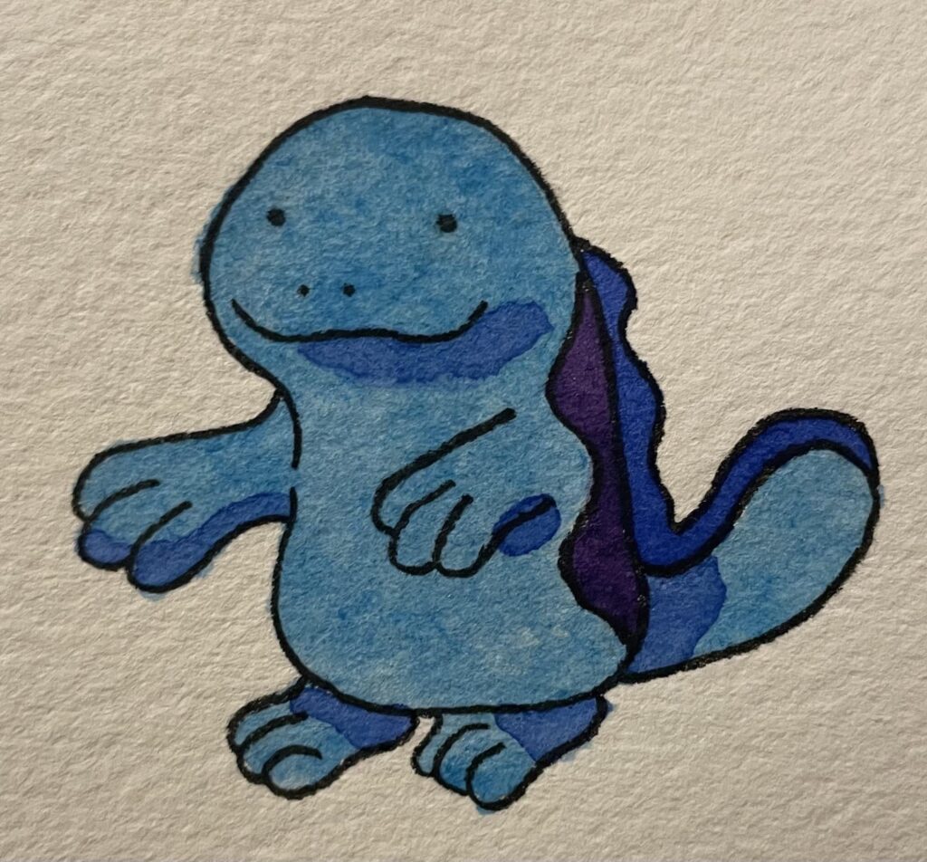 Quagsire doodle (by me)